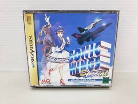 42-Kg1631-60 Sega Saturn Sonic Wings Special With Single CD w2