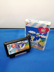USED Yume Penguin Monogatari Box. Famicom Game Konami.