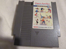 DANCE AEROBICS  Nintendo Entertainment System Original 1985 Video Game NES