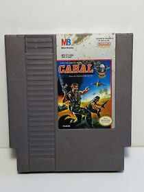 CABAL-- NES Nintendo Original Game CLEAN TESTED GUARANTEED