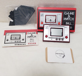 Nintendo Game & Watch Ball With Box Japan Limited Work Tested Game and Watch