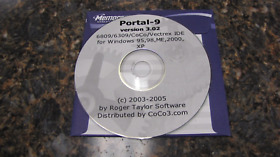 Vintage CD-ROM Portal-9 Version 3.02 Coco/Vectrex for Windows by Roger Taylor