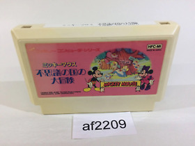 af2209 Mickey Mouse Fushigi no Kuni no Daibouken NES Famicom Japan