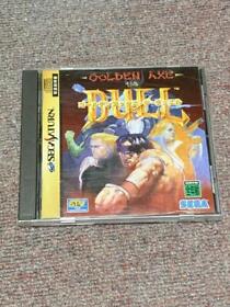 Sega Saturn Golden Axe the Duel / Operation has been confirmed Japan Used Good