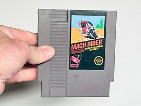 Mach Rider (5 Screw Variant) - Authentic Nintendo NES Game - Tested