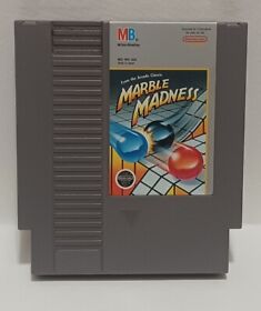 Marble Madness For NES Retro Game Cleaned - Tested - Working - Authentic