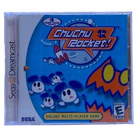 ChuChu Rocket (Sega Dreamcast, 2000) CIB Complete Tested Game w/ Manual