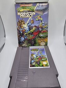 Teenage Mutant Ninja Turtles III: The Manhattan Project (NES)(NO MANUAL)