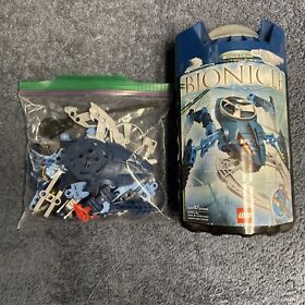LEGO Bionicle 8743 Visorak Boggarak 100% Complete W/Canister 