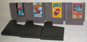 Nintendo NES Super Mario Bros. 1, 2, 3 Game Trilogy + Super Spike'V Ball Bundle