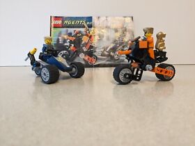 LEGO AGENTS - Gold Tooth's Getaway (8967) -Complete with minifigs/instr