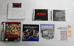 Dr Mario Classic NES Series Game Boy Advance complete in box authentic