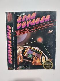 Star Voyager NES box only