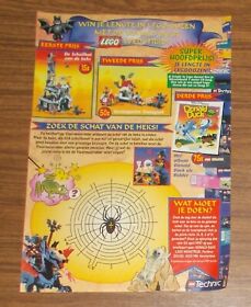 Rare Advertising LEGO System Castle 6097 Night Lord's Castle 6047 Carriage 1997