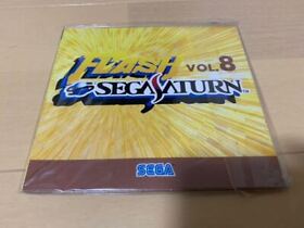 Ss Trial Version Software Flash Sega Saturn Vol.8 Novelty  Demo Disc Video Colle