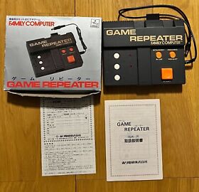 Game Repeater Hori Famicom Controller Nintendo Rare Boxed Japan