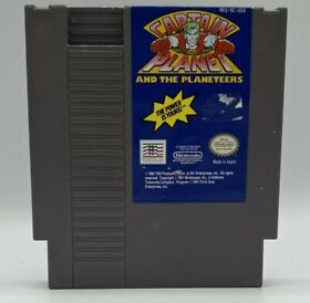 Nintendo NES Captain Planet And The Planeteers Authentic & Working Cartridge 91