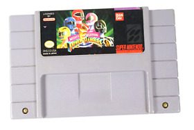 Mighty Morphin Power Rangers (Super Nintendo SNES, 1994) Cartridge Only Tested