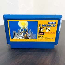 Spy Vs Spy Nintendo Famicom NES 1986 KSC-SP Japanese Version Action Retro Games