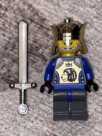 LEGO Castle King Mathias Minifigure Knights Kingdom cas258 8875 8779 8781