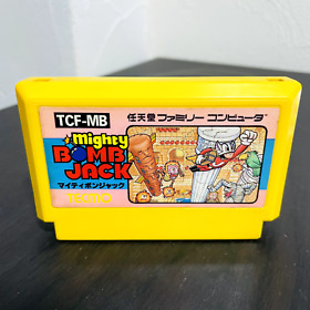 Mighty Bomb Jack Nintendo Famicom NES Tecmo 1986 TCF-MB Japanese Version Retro