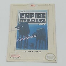 Star Wars The Empire Strikes Back Nintendo NES Manual de Instrucciones SOLO Sin Juego