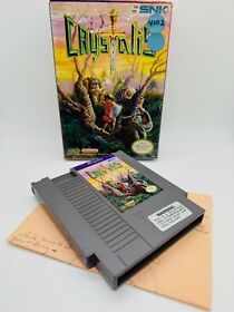 Crystalis for NES Nintendo Complete In Box Great Shape In box Original Wrapper