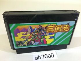 ab7000 SANGOKUSHI Records OfTheThreeKingdoms Chugennohasha NES Famicom Japan