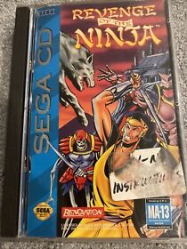 Revenge of the Ninja (Sega CD, 1993) No Manual