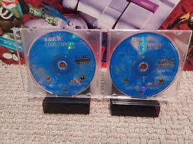 Resident Evil CODE: Veronica (Sega Dreamcast, 2000) Discs Only 1 & 2 NICE SHAPE