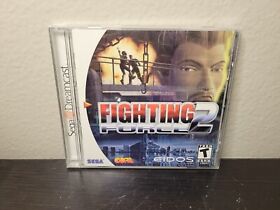 Fighting Force 2 (Sega Dreamcast, 1999) Authentic, Complete & Tested