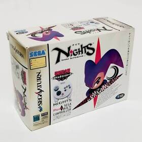 Sega Saturn Nights Multi Controller Set Limited Edition Used Working  Japan F/S