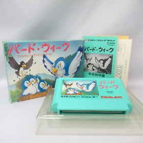 Bird Week w/ Box and Manual Nintendo [Nintendo Famicom JP ver.]