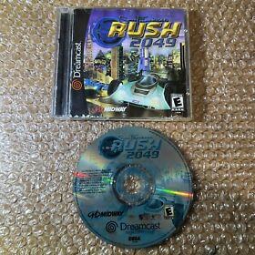 San Francisco Rush 2049 (Sega Dreamcast, 2000) DC Complete CIB Tested & Working
