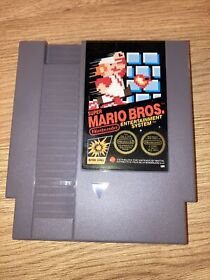 Super Mario Bros MATTEL 5 Screws NES Nintendo Cartridge PAL