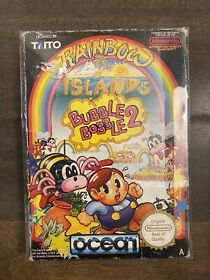 Nintendo NES - RAINBOW ISLANDS - BUBBLE BOBBLE 2 - OVP - PAL