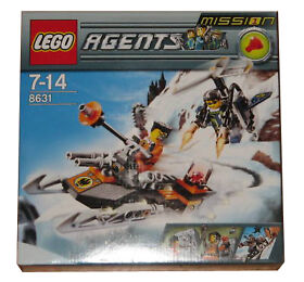 LEGO Agents 8631 Jetpack Pursuit NEW Sealed