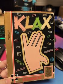 1990 Klax NES Nintendo Entertainment System Box