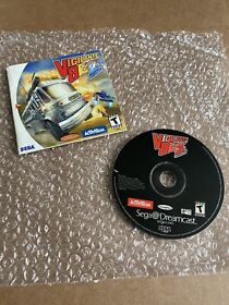 Vigilante 8: 2nd Offense (Sega Dreamcast, 1999) Disc & manual Only Works Great