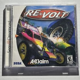 Re-Volt (Sega Dreamcast, 1999) Complete With Booklet Manual CIB Good