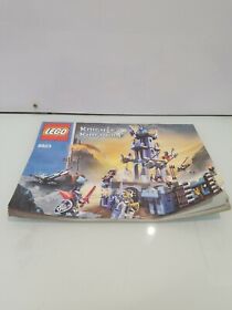 Lego Knights Kingdom: Mistlands Tower  #8823 Instruction Manual/Booklet Only!