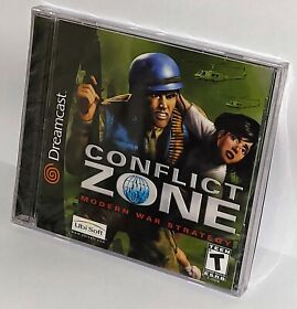 Conflict Zone Modern War Strategy - Sega Dreamcast - BRAND NEW FACTORY SEALED!