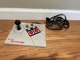 NES Nintendo Advantage Video Game Controller Arcade Style w Joystick Tested