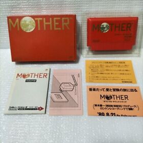 Mother EarthBound Famicom FC Nintendo Game Japan JP w/Box Manual
