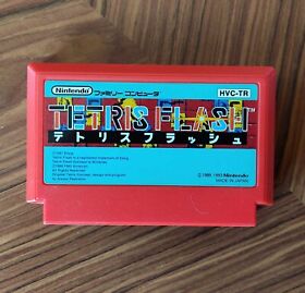 Tetris Flash Famicom Japan Ntsc Shipping Mixed Nintendo