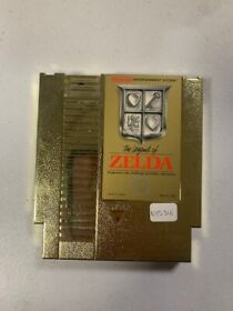The Legend of Zelda NES Nintendo Cart Authentic! Great Condition! Circle Seal!