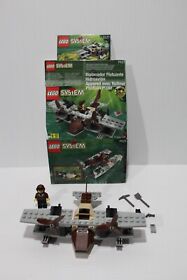 LEGO SYSTEMS 5925 Adventurers Pontoon Plane (Jungle Biplane) - 100% Complete