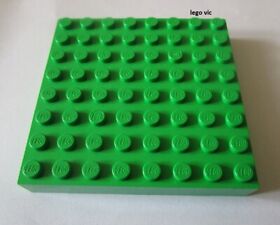 LEGO 4201 Belville Brick 8x8 Bright Green Green Brick 5834 MOC B5