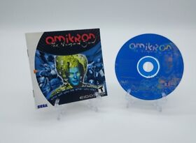Omikron: The Nomad Soul (Sega Dreamcast, 2000)  Disk & Manual Only Tested  