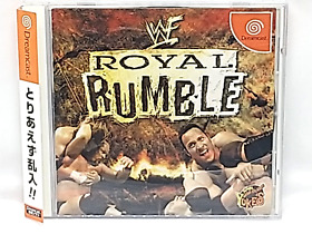WWF Royal Rumble Dreamcast DC Japan w/spin
